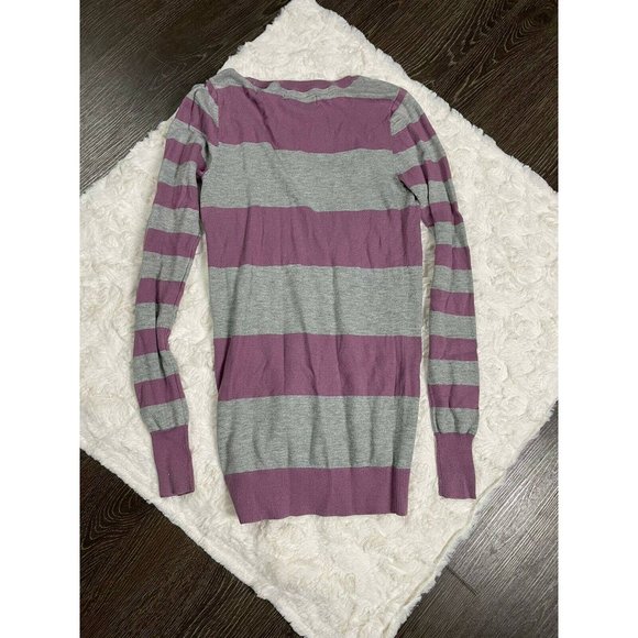 Decree Purple and Grey Cardigan Size Medium - Picture 2 of 4